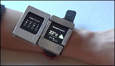 Doppio Researchers unveil dual screen smartwatch
